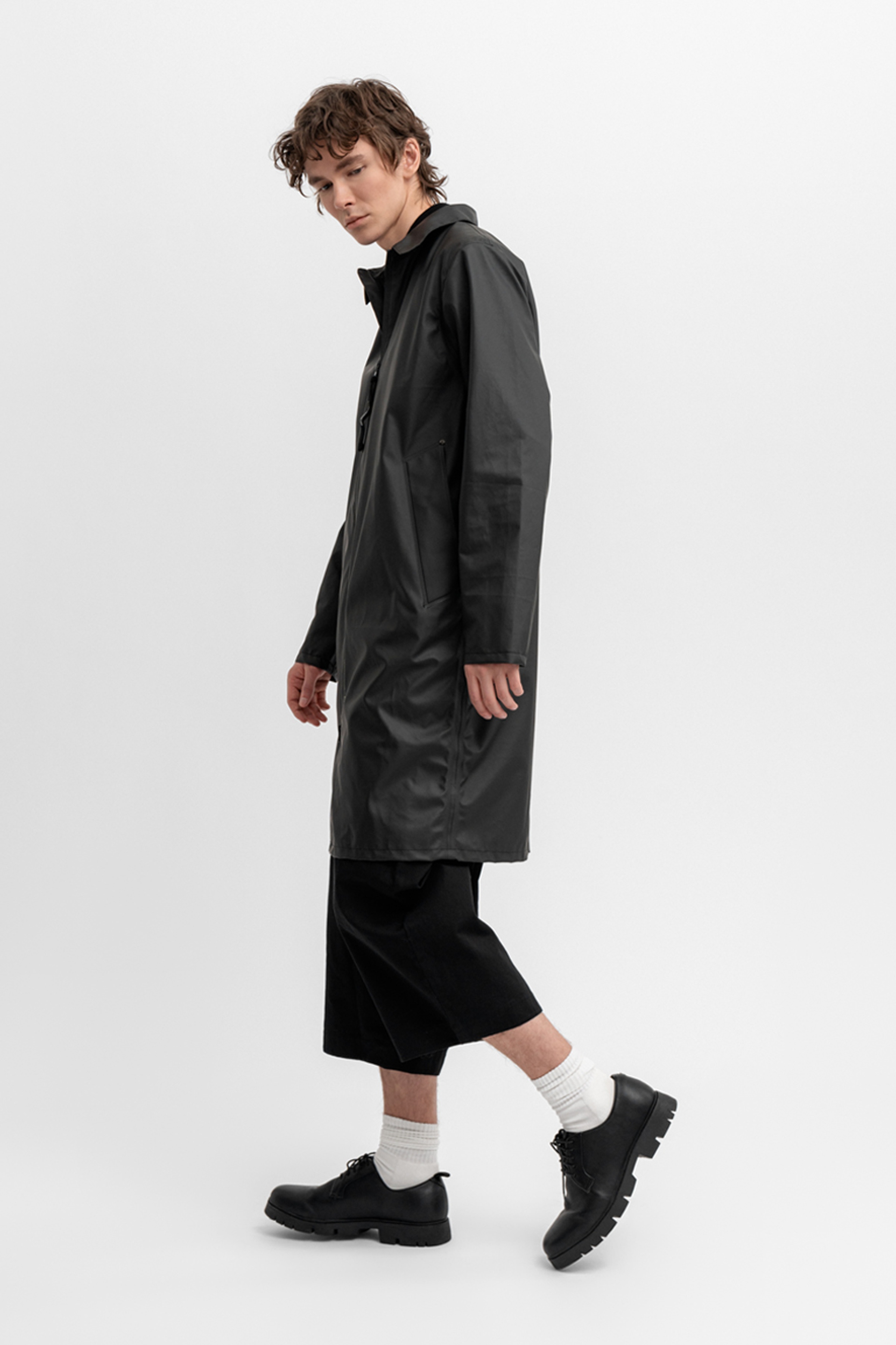 Portabello Lightweight Parka Black - 3