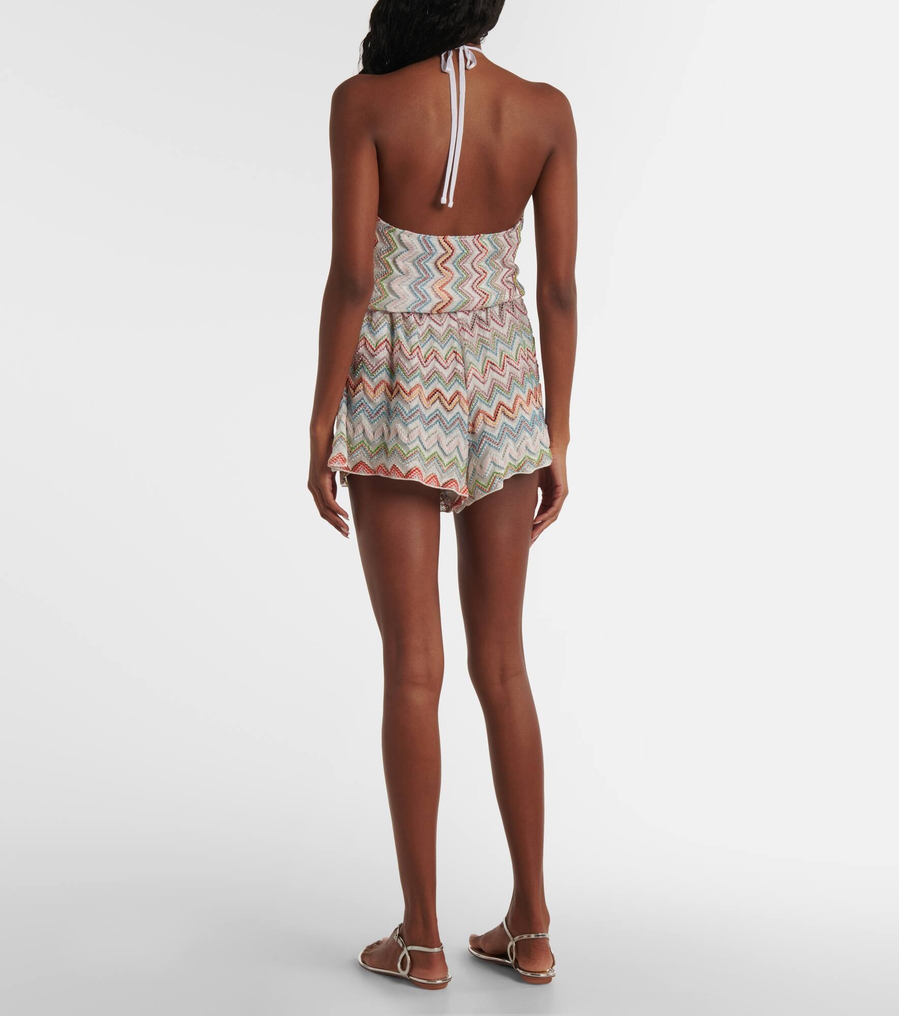 Zigzag crochet romper - 3