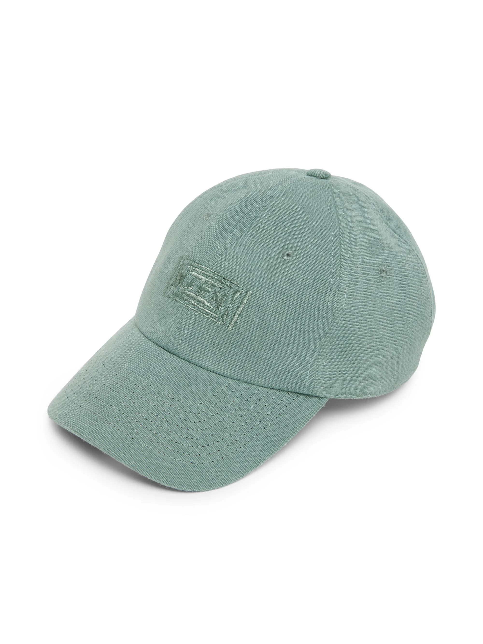 Men's Logo Garment-Dyed Baseball Hat - Baltic - 1