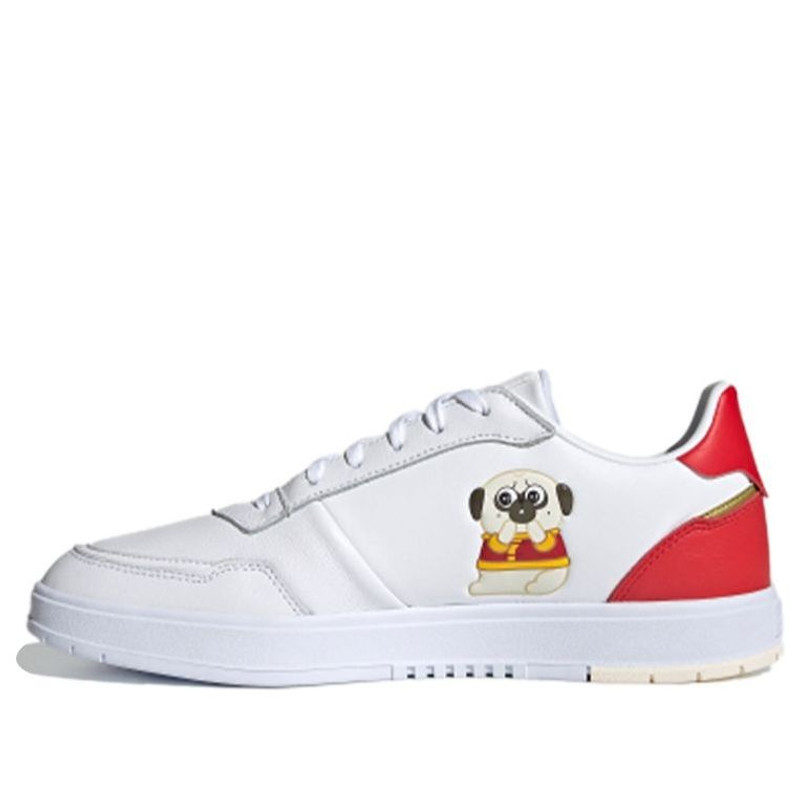 adidas neo Courtmaster White/Red G55079 - 1