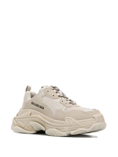 BALENCIAGA Triple S chunky sneakers outlook