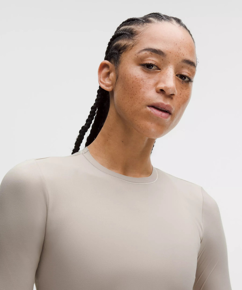 Wundermost Ultra-Soft Nulu Crewneck Long-Sleeve Shirt 4