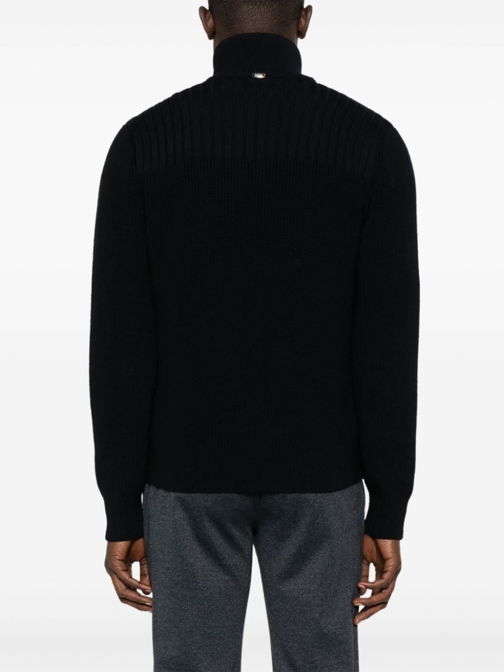 quilted-panels jacket - 4
