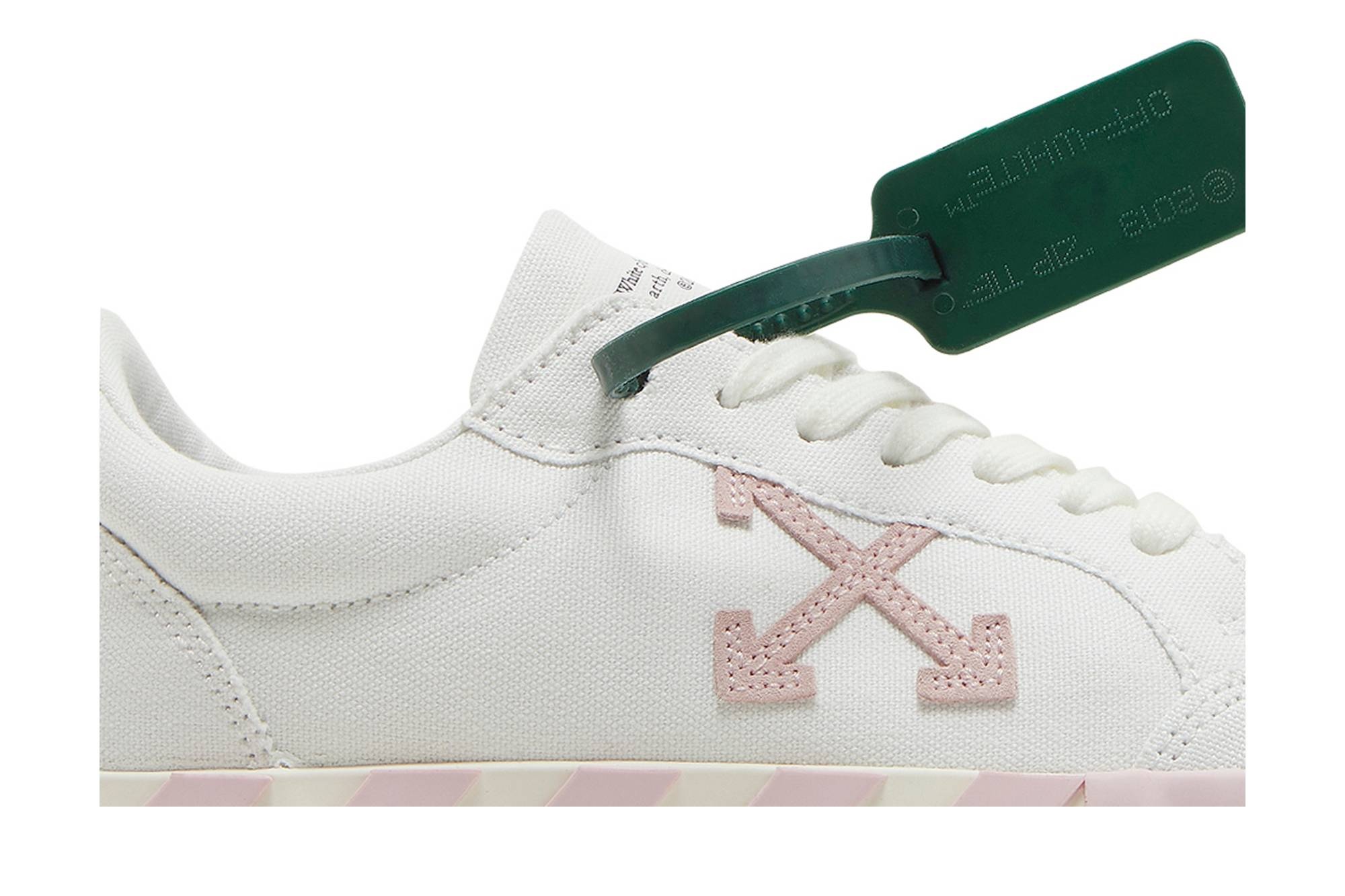 Off-White Wmns Vulc Sneaker 'White Light Pink' - 2