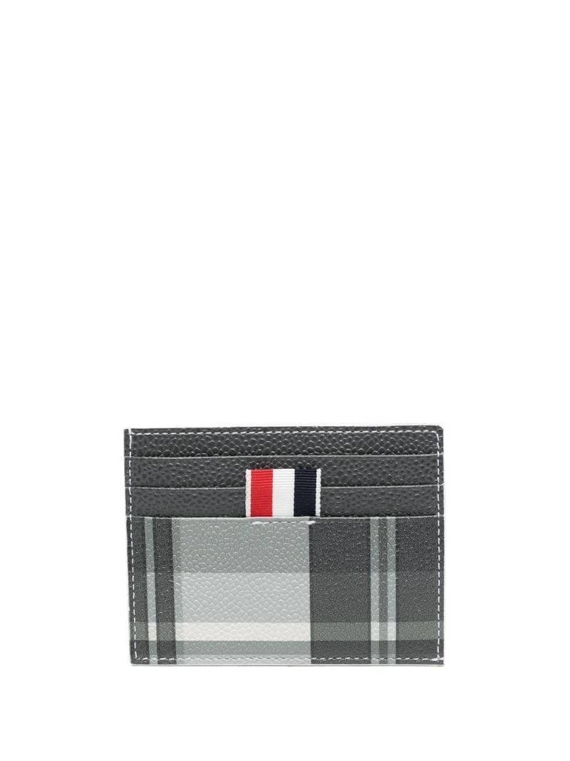 check-pattern cardholder wallet - 1