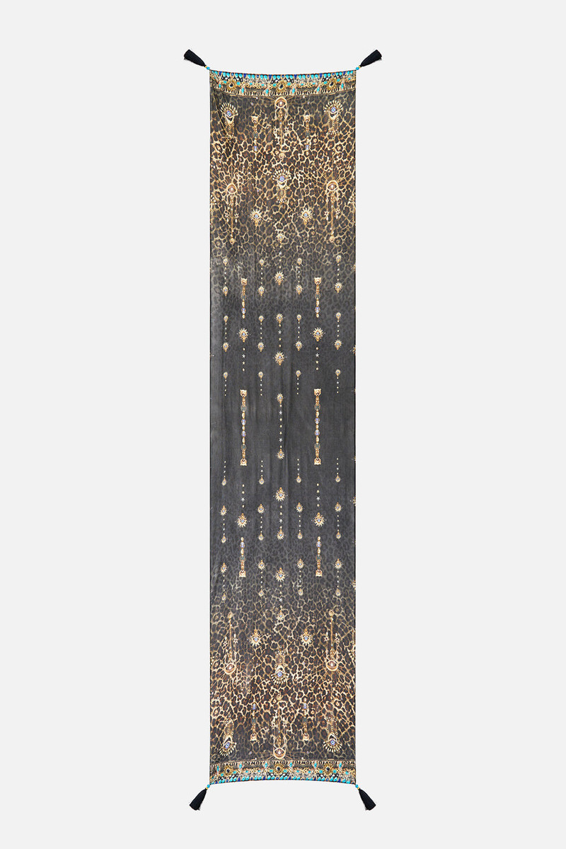 CAMILLA LONG SILK CRINKLE CHIFFON SCARF outlook