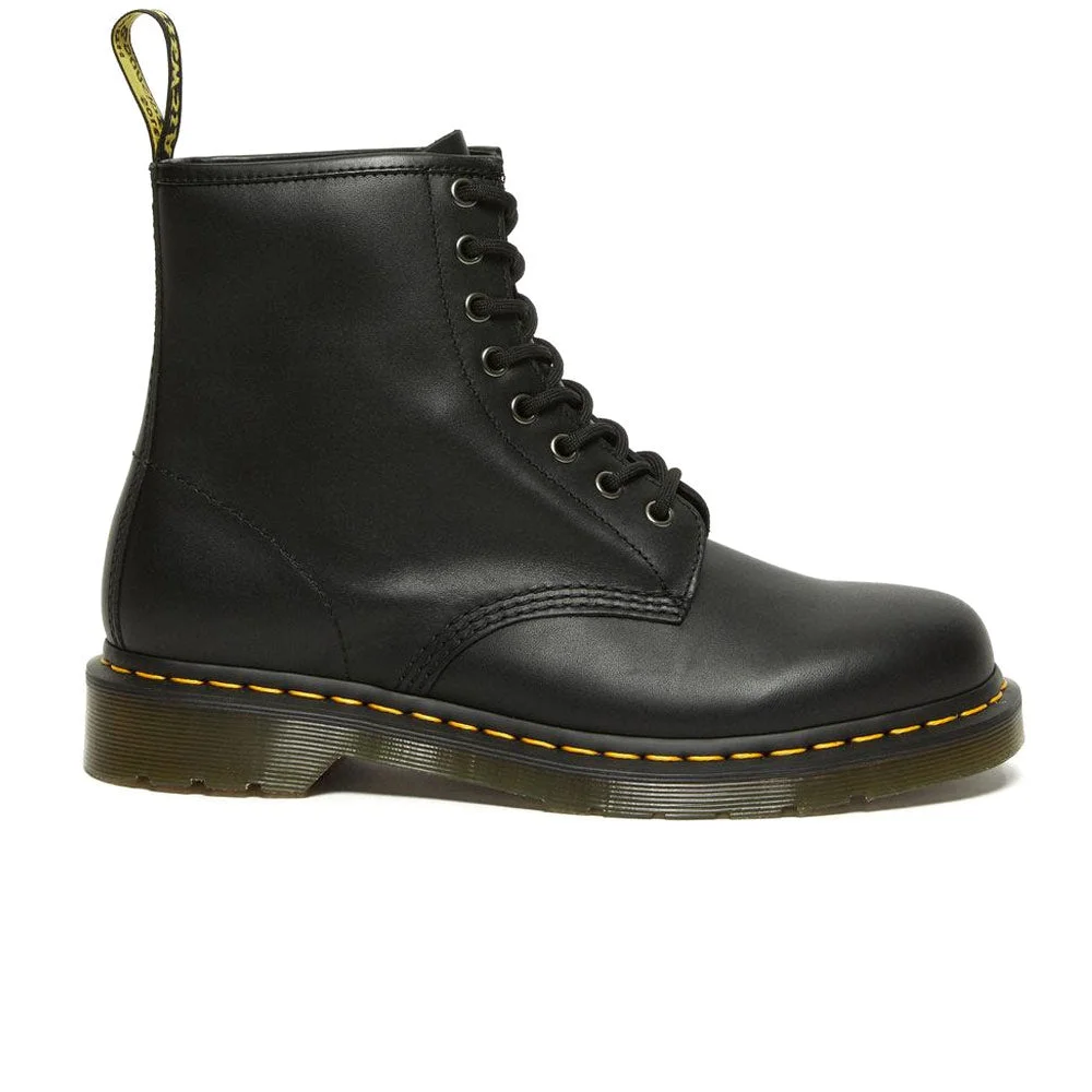 Dr. Martens | 1460 Nappa Leather Lace Up High top Boots 'Black Nappa' - 1