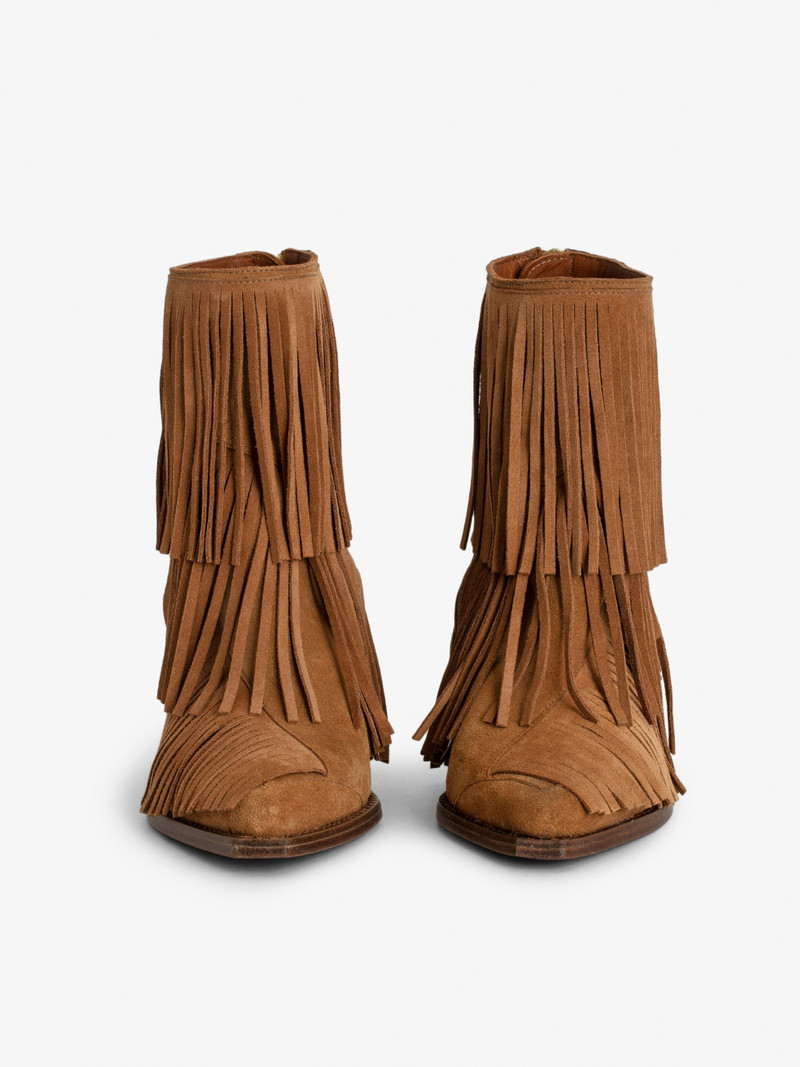 Cara Suede Ankle Boots 3