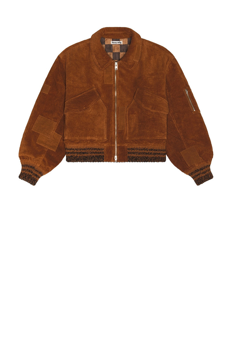 Story mfg. Patchwork Grain Bomber outlook