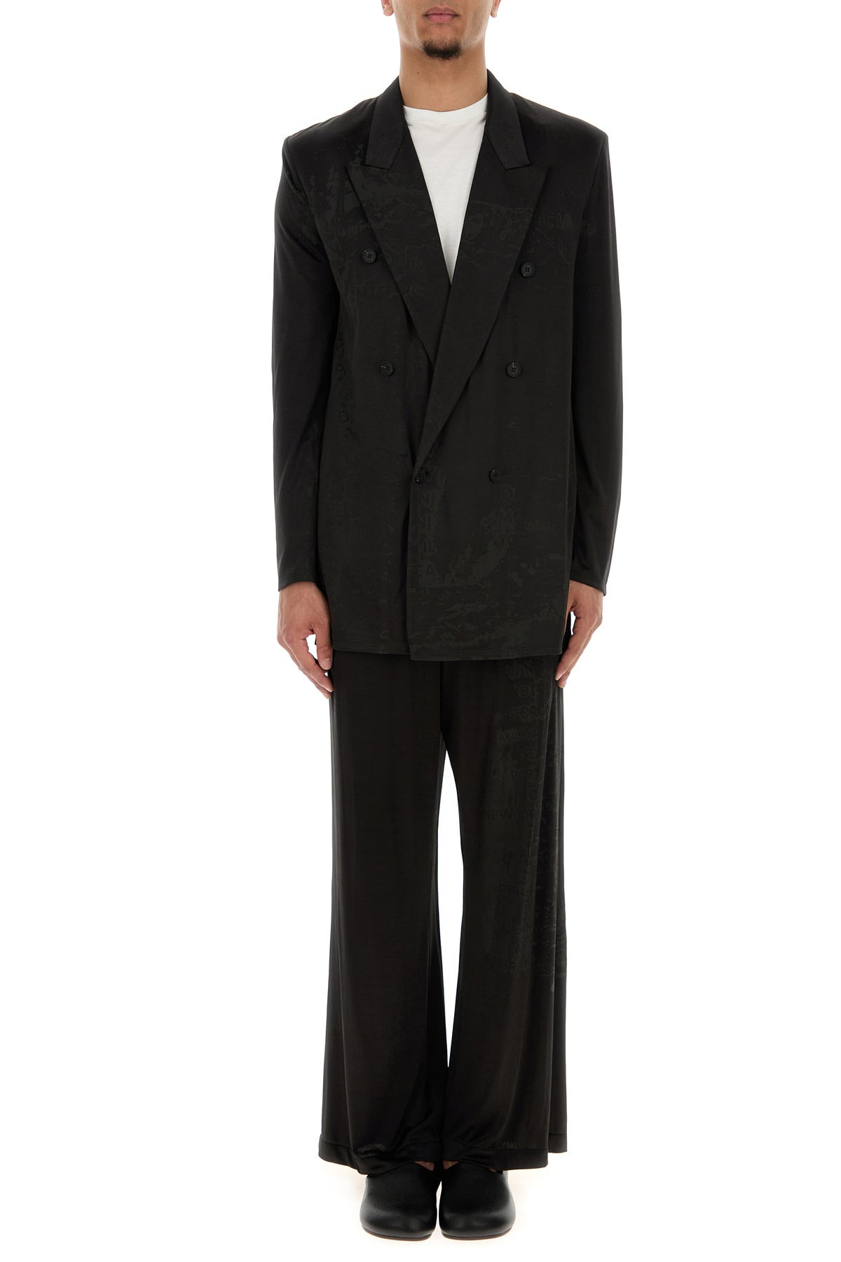Black stretch acetate J-Pekka blazer - 6