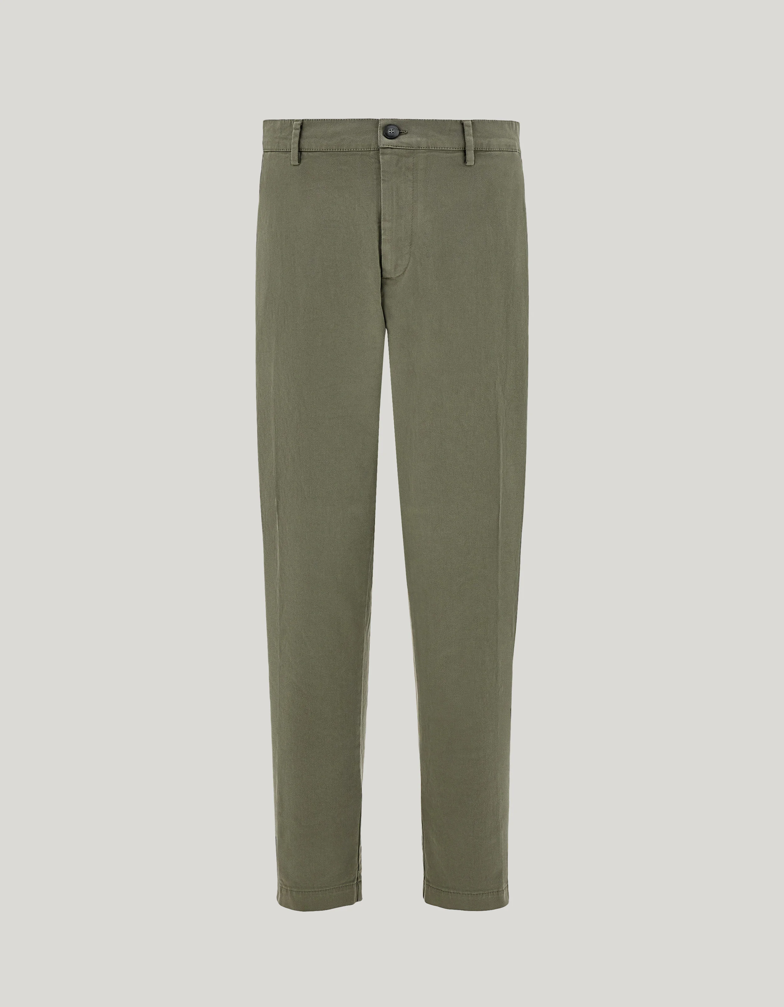 GREEN COMFORT COTTON GABARDINE CHINOS - 1