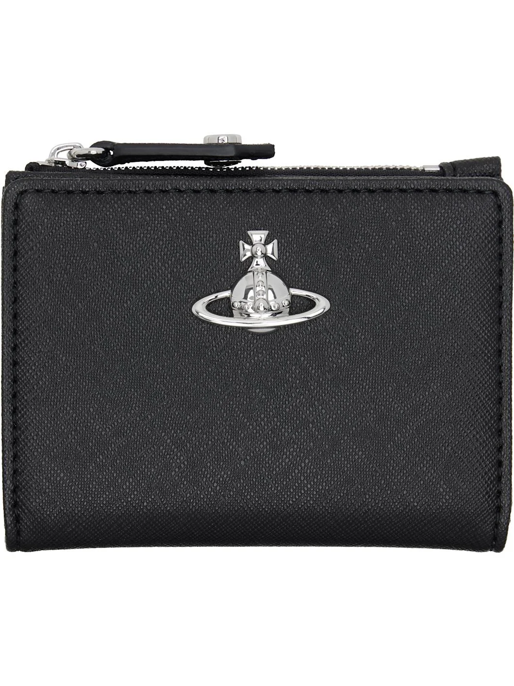 Black Orb Slim Flap Card Holder - 1