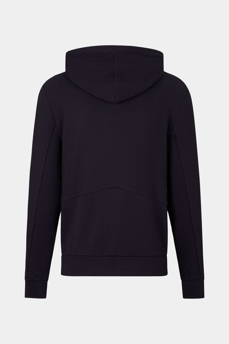BOGNER Bryson Sweatshirt jacket in Navy blue outlook