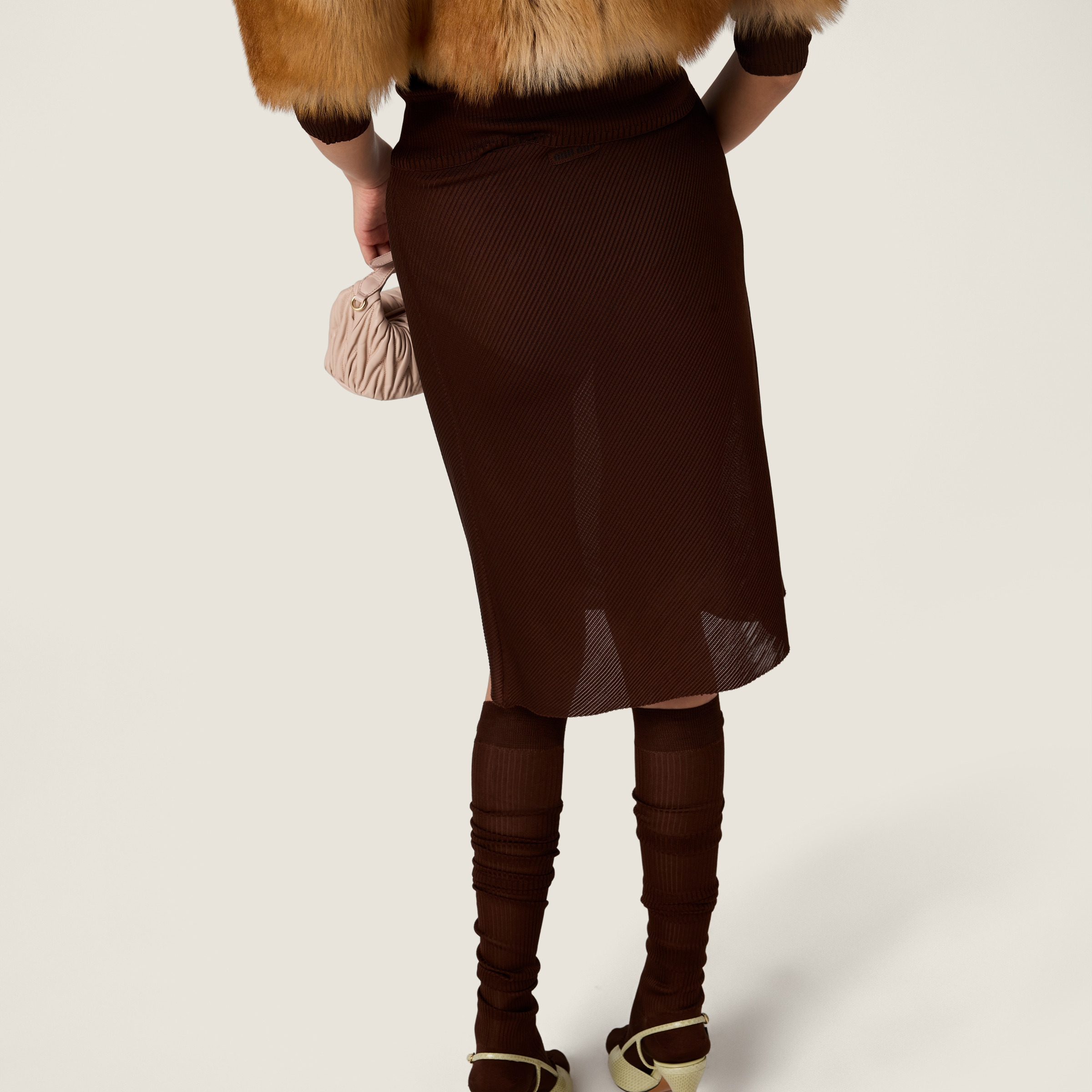 Silk mid-length skirts - 5