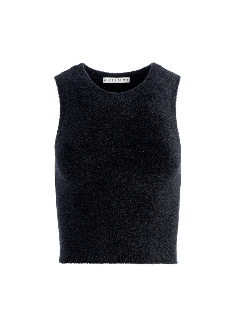 AMITY SLEEVELESS CROPPED TANK 1