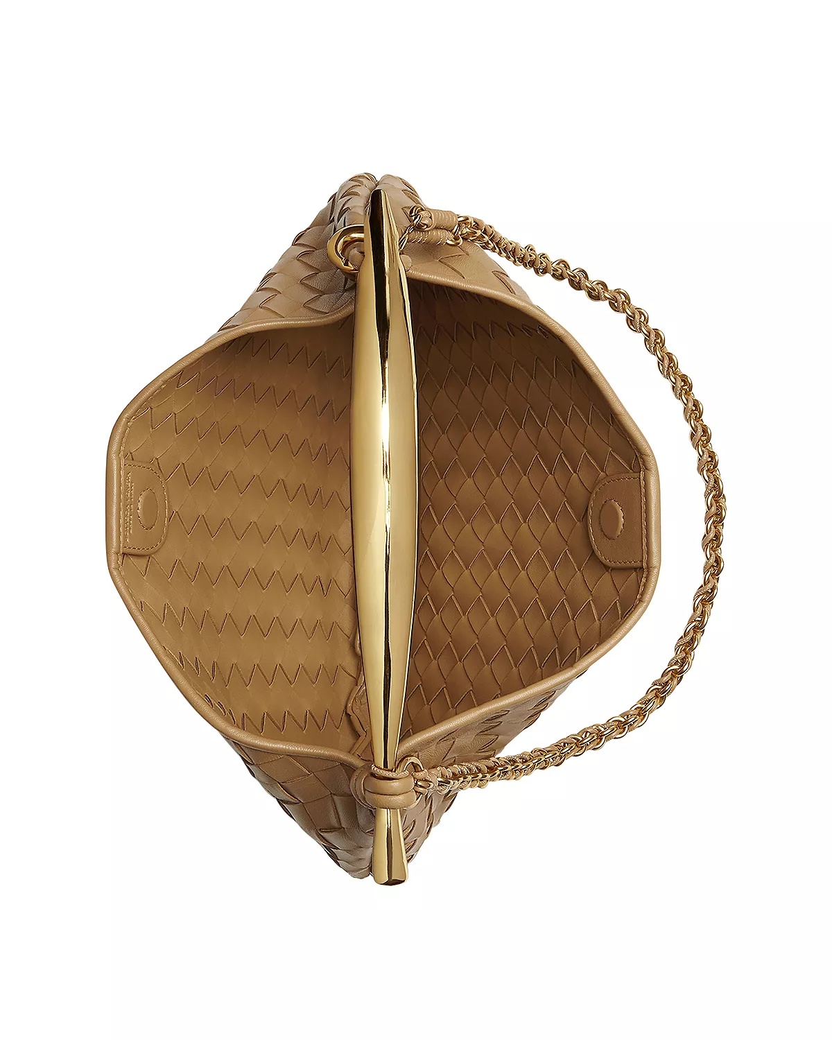 Small Sardine Leather Bag - 7