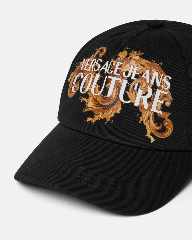 Printed Canvas Baseball Cap 3