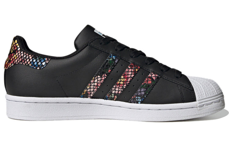 (WMNS) adidas Superstar 'Floral Snakeskin Print' FW3693 - 2