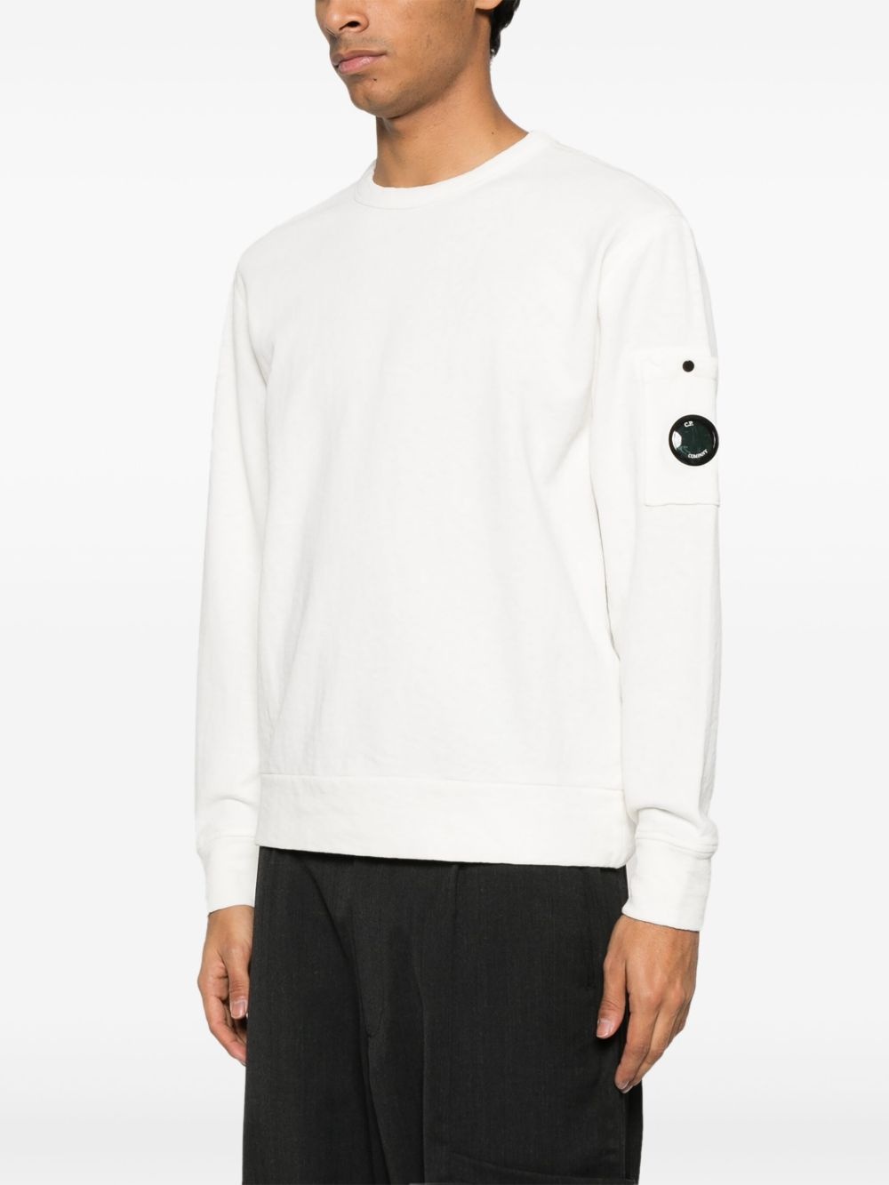 C.P. Company Lens-detail sweatshirt | REVERSIBLE