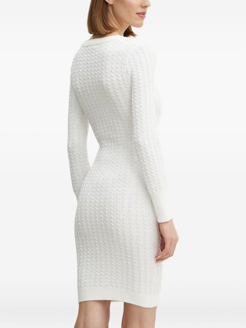 GUESS USA cable-knit button-front mini dress outlook