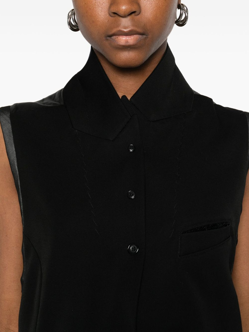 bead-embellishment waistcoat 5