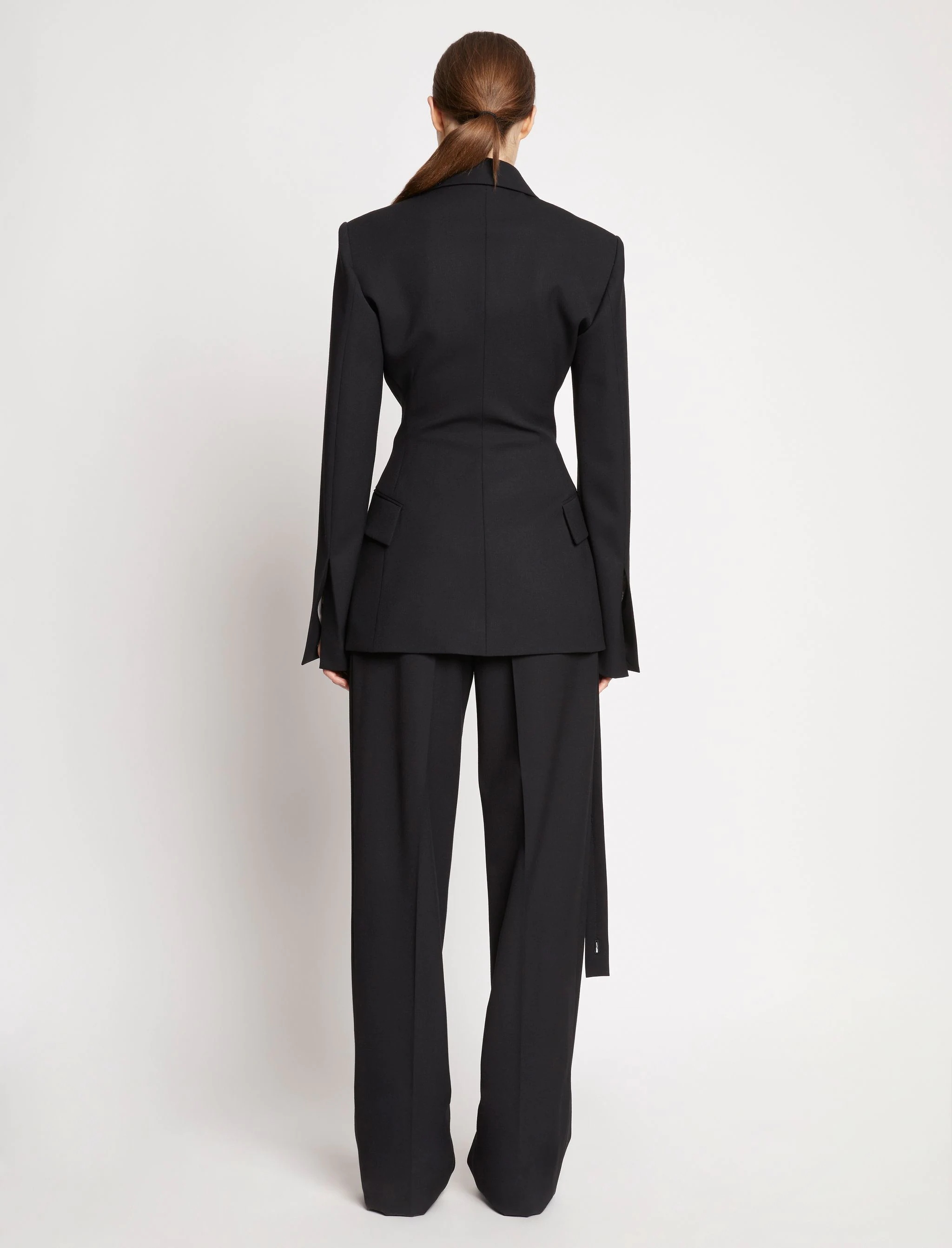 Lightweight Wool Tuxedo Jacket - 5