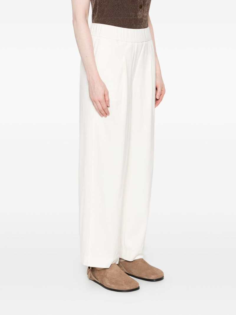 pleated wide-leg trousers 3