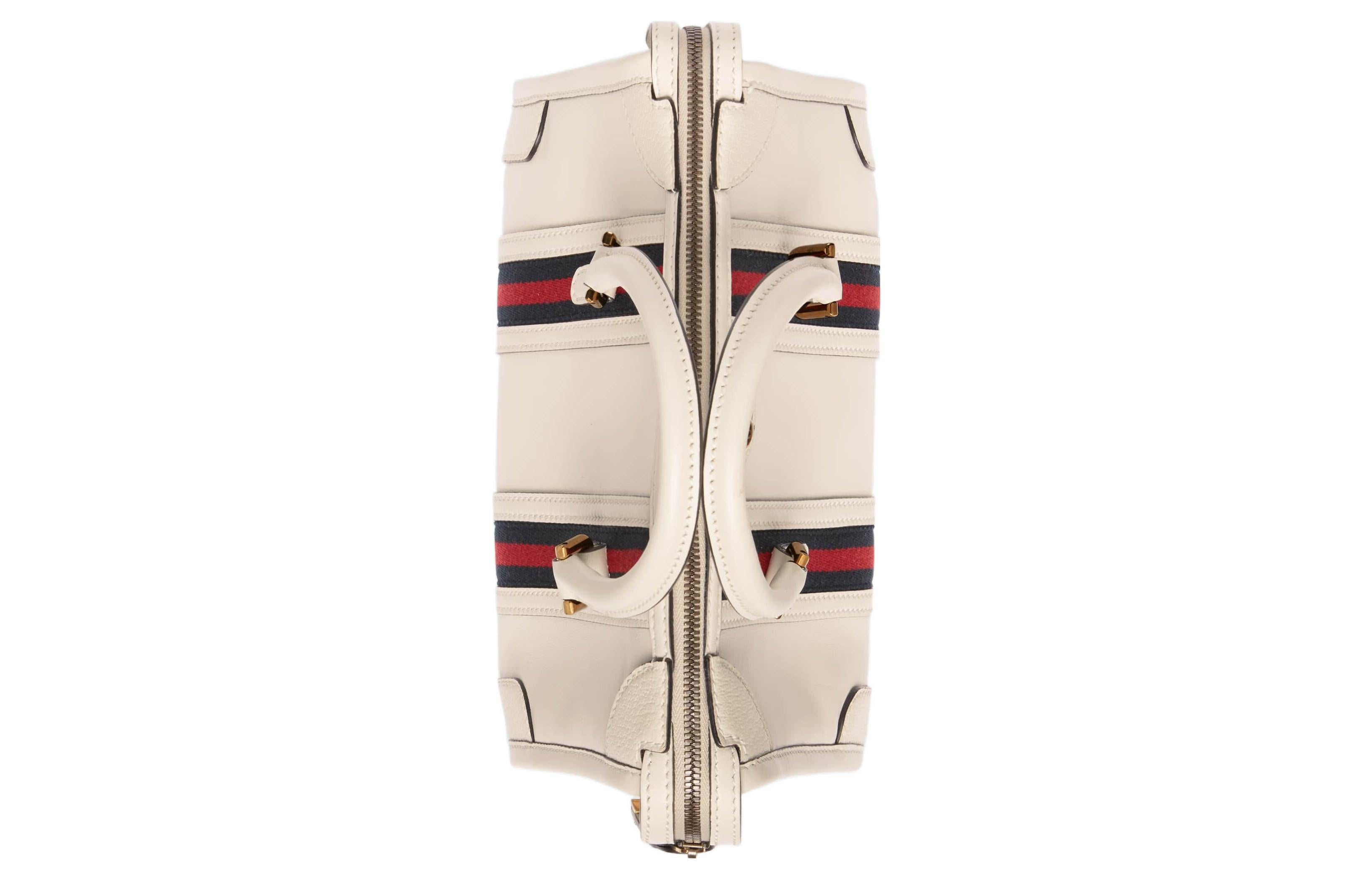 (WMNS) Gucci Bauletto Small Top Handle Bag 'White' 715772-AAA0O-9041 - 7