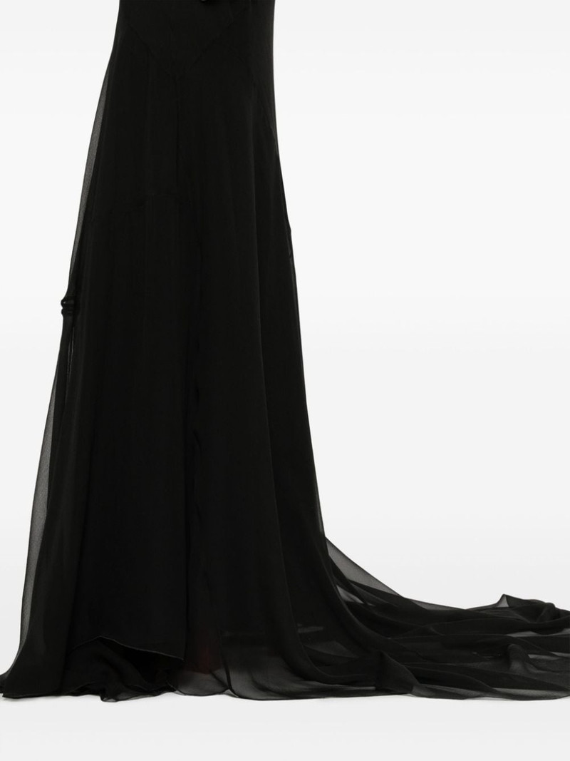 chiffon sleeveless maxi dress 5