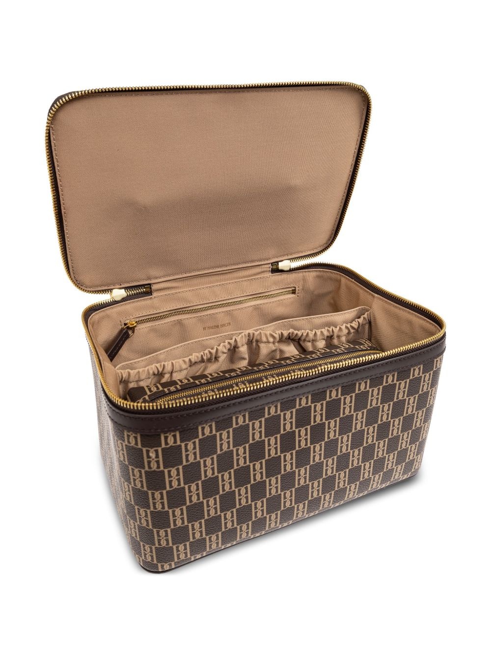 leather make up bag - 7