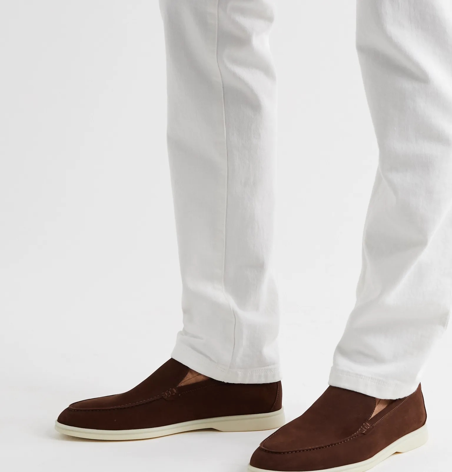 Summer Walk Nubuck Loafers - 7