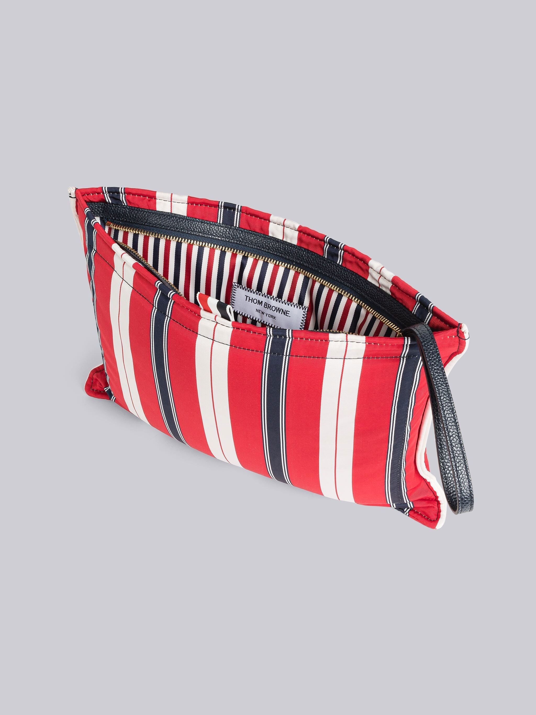 Printed Silk Toile Small Pillow Clutch - 5