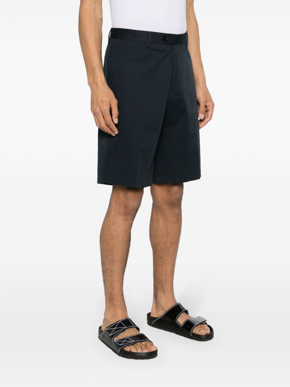 Pegaso-embroidery shorts - 3