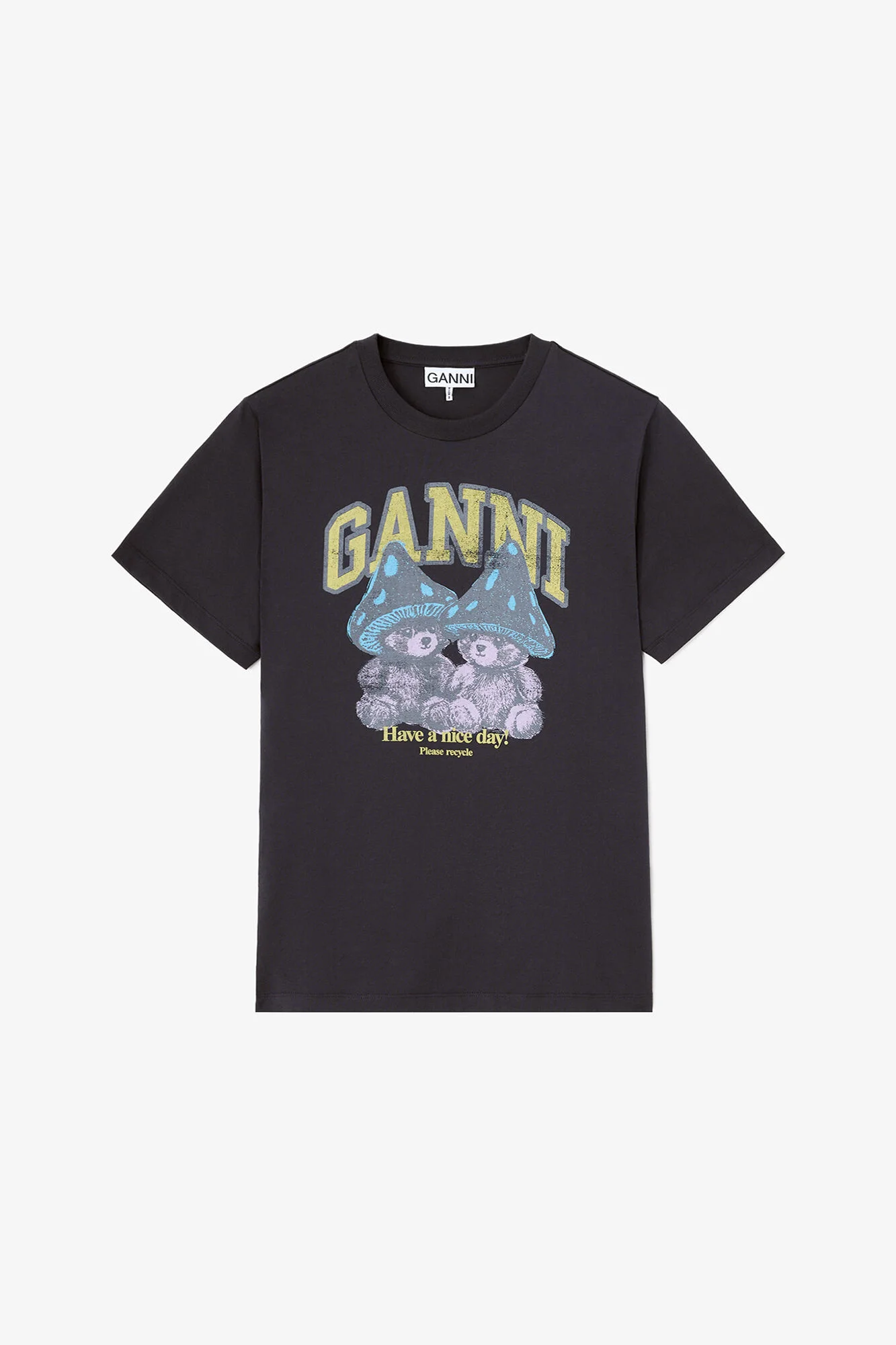 T-SHIRT WITH MUSHROOM TEDDY - 1