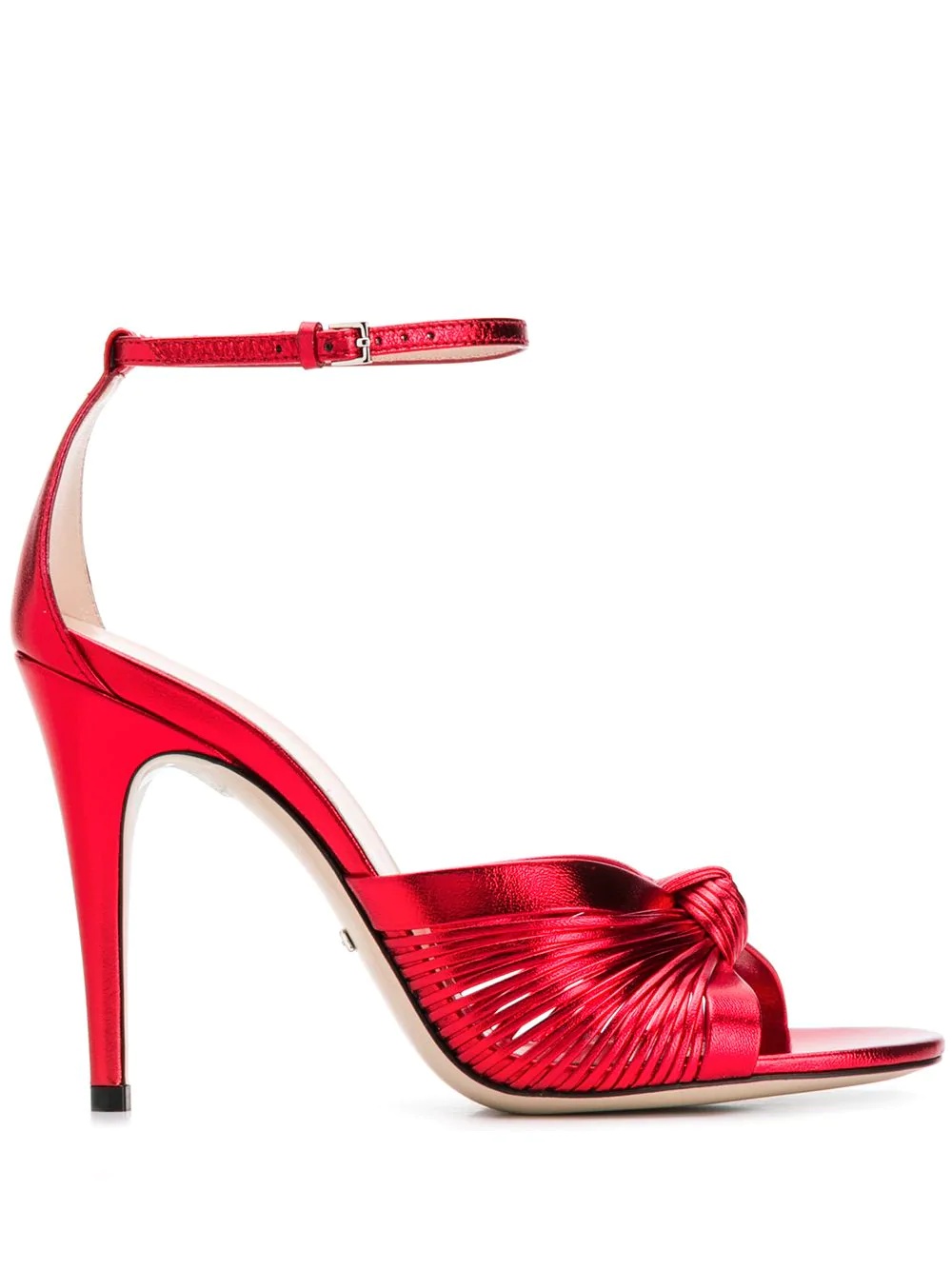 caged stiletto sandals - 1