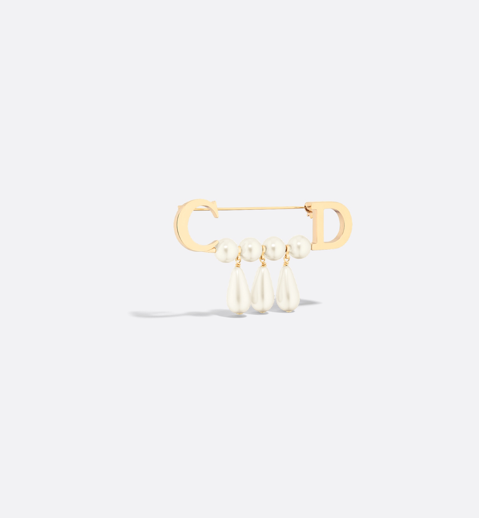 CD Pearls Brooch - 4
