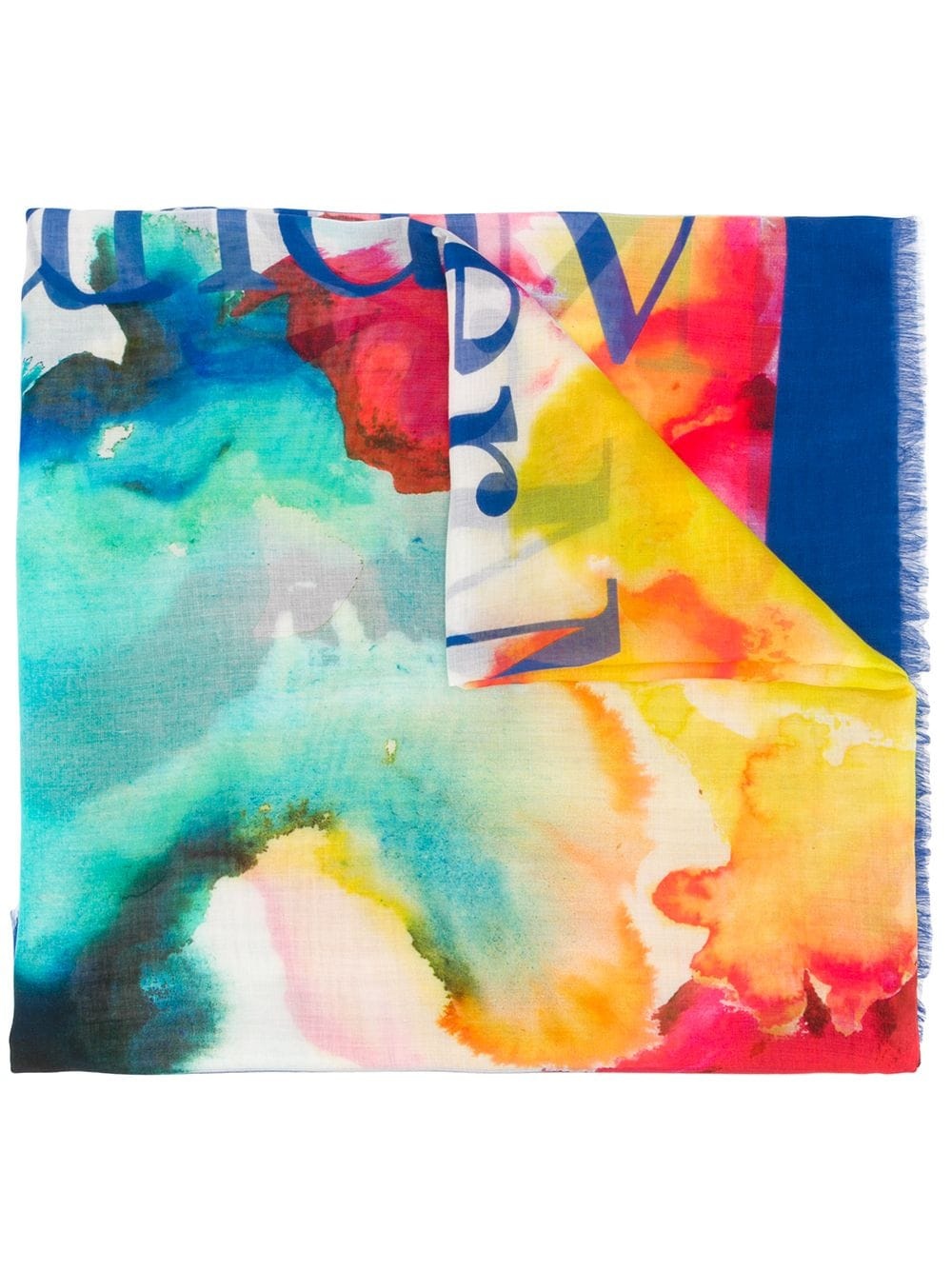 watercolour lightweight scarf - 1