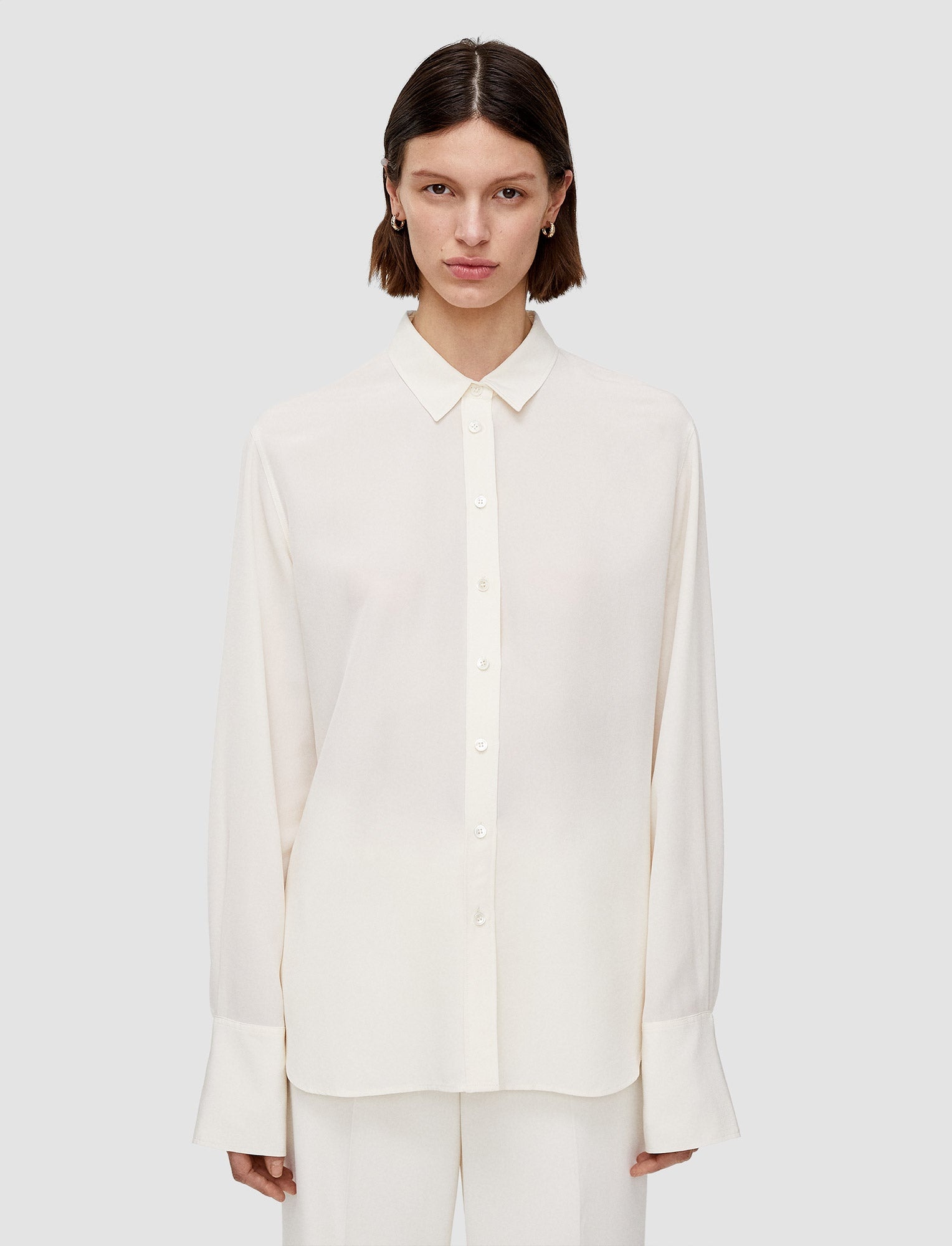 Silk Crepe de Chine Joe Blouse - 3