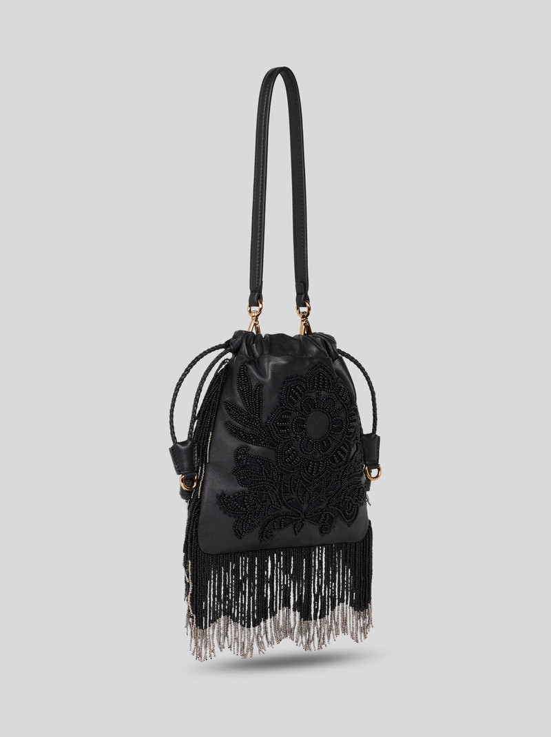 SMALL KALISPERA BAG WITH PEARLS AND FRINGING 5