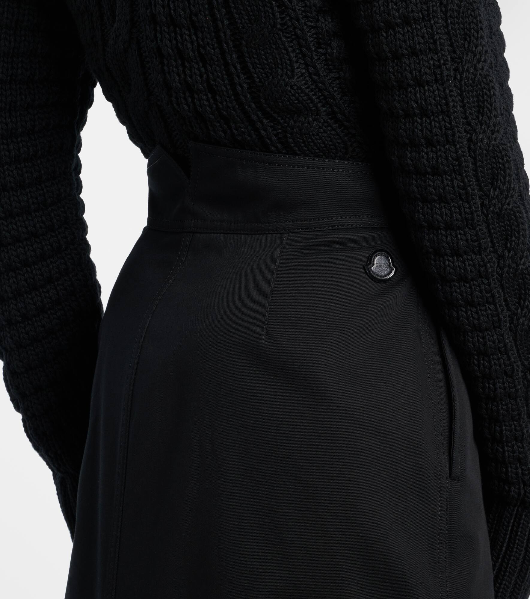 Cotton midi skirt - 6