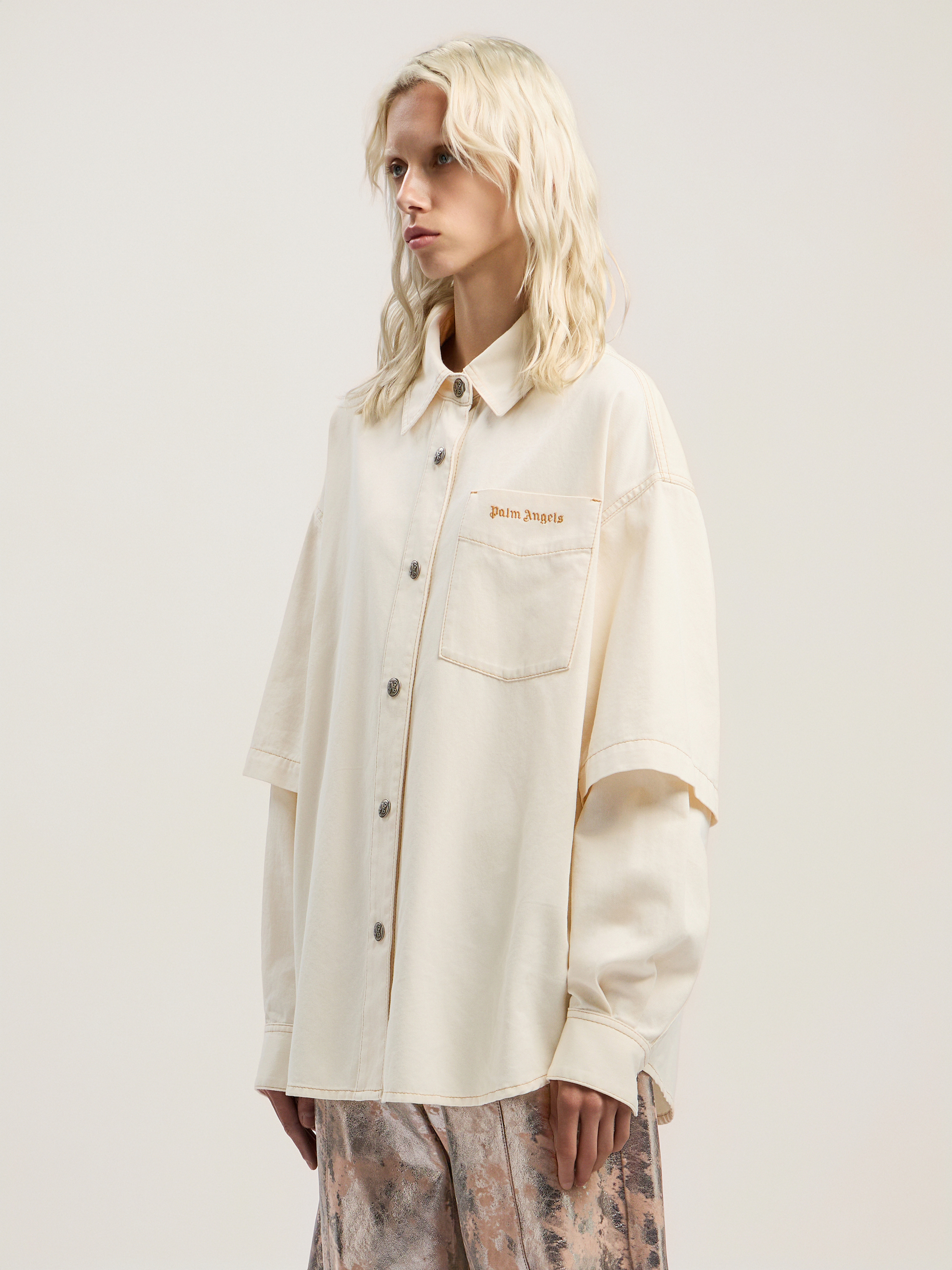 Hybrid Denim Overshirt - 3