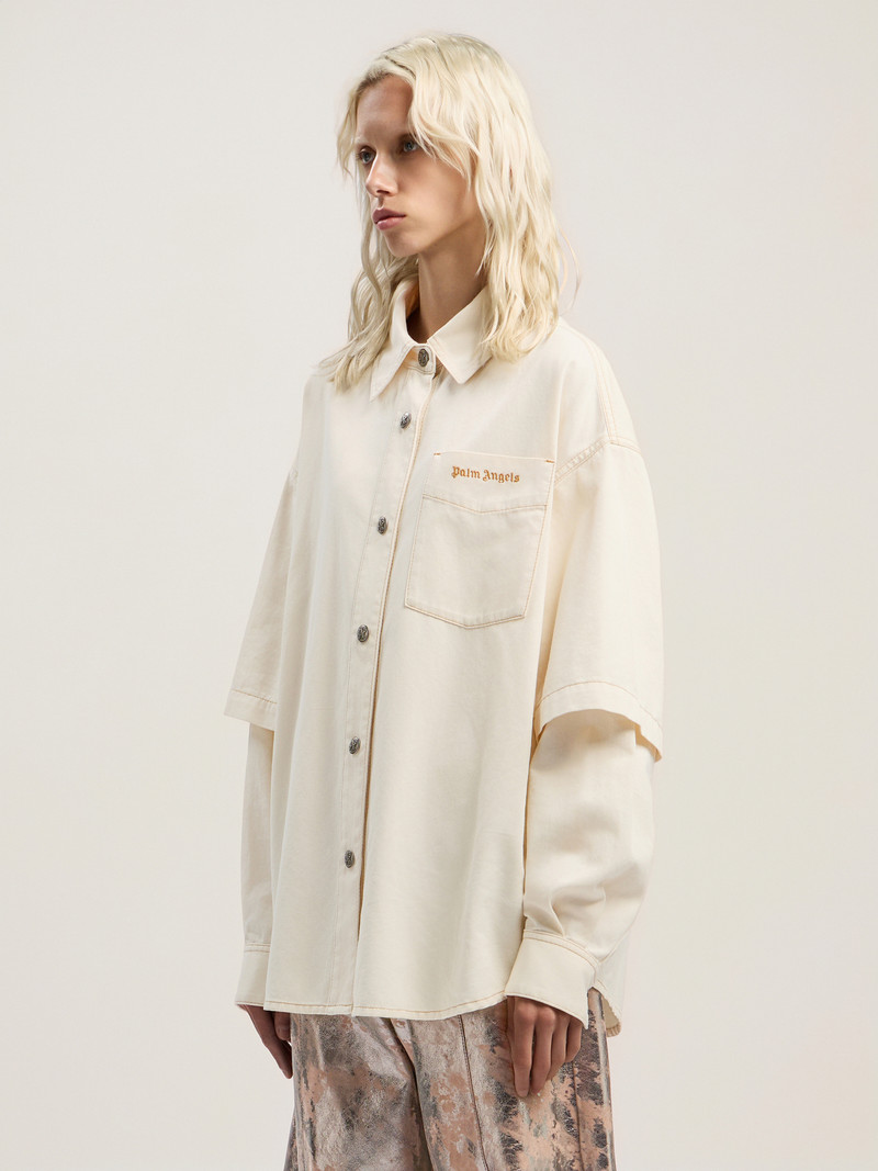 Hybrid Denim Overshirt 3