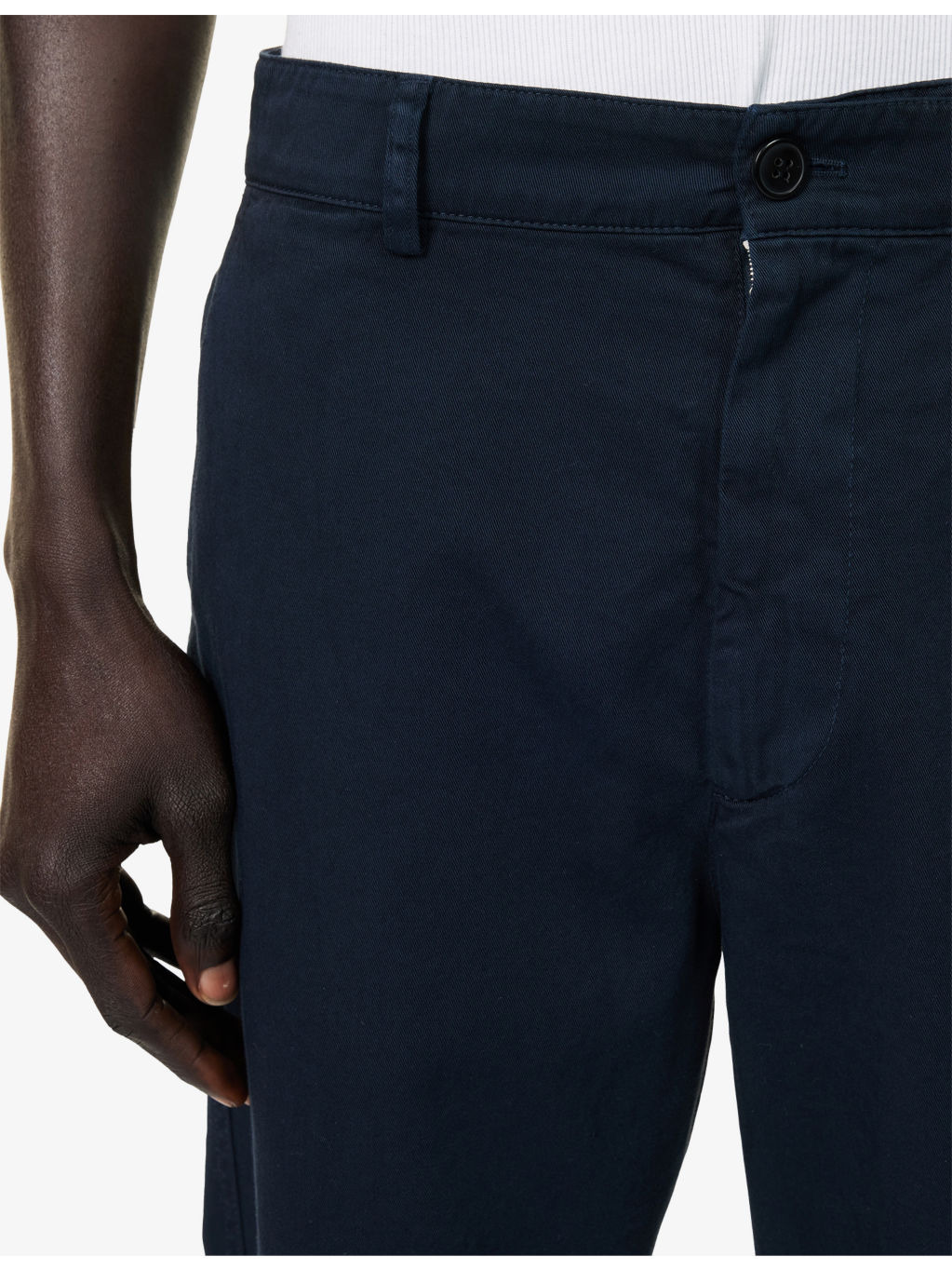 Twill Cotton Trousers - 5