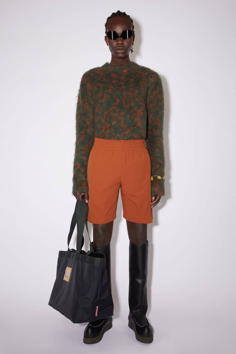 Acne Studios Swim shorts - Rusty brown outlook