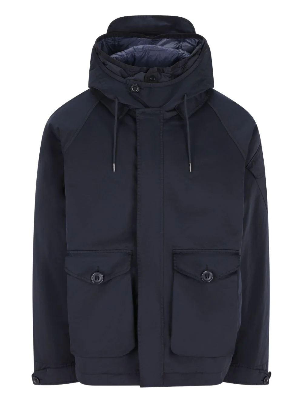 padded hooded jacket - 1