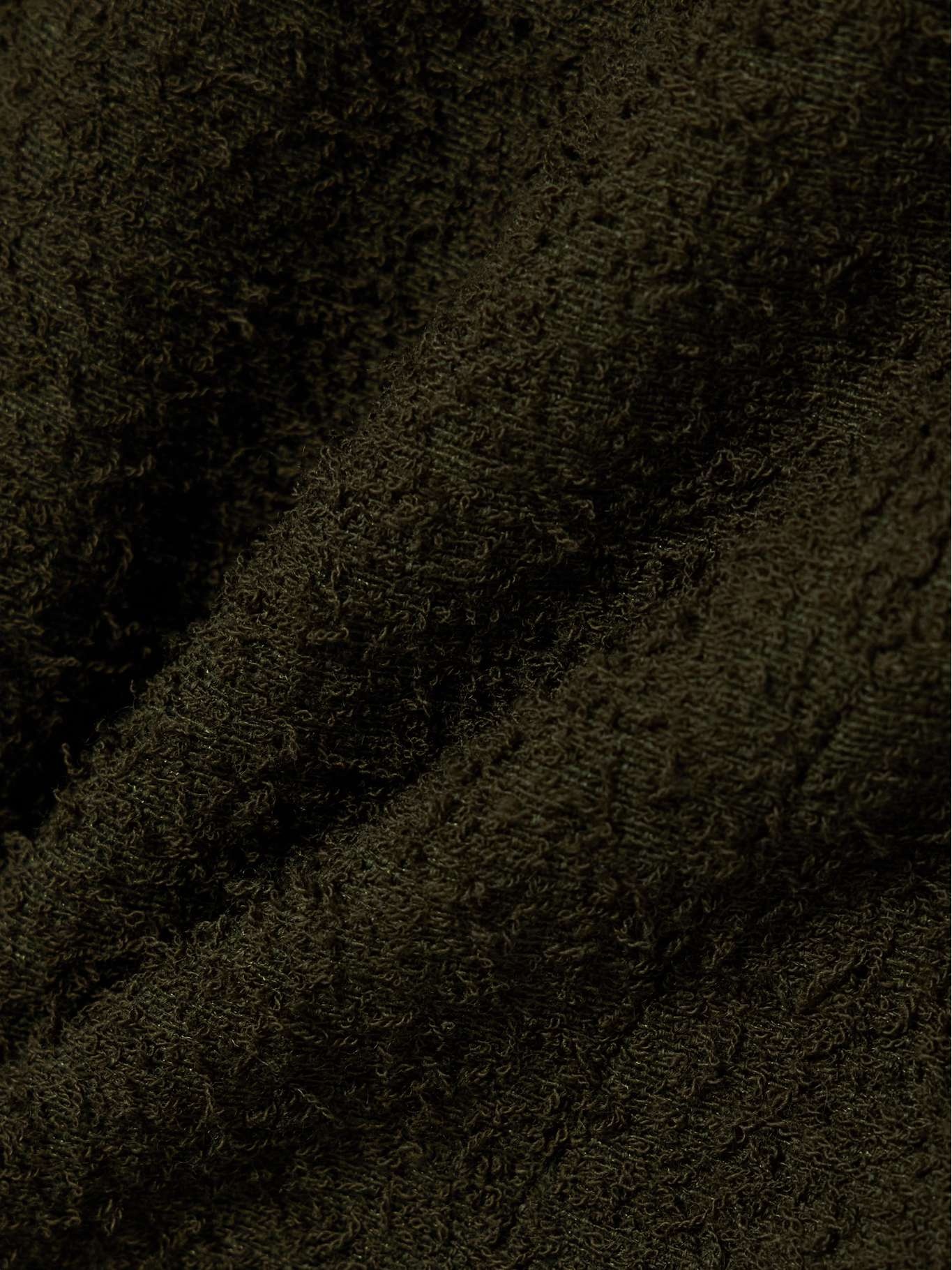 Wool-blend bouclé top Dark green - 5