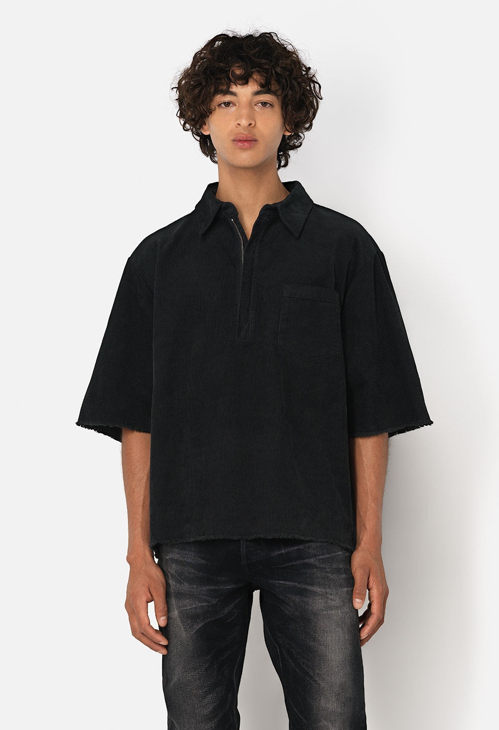 TALLADEGA CORDUROY HALF ZIP - 3