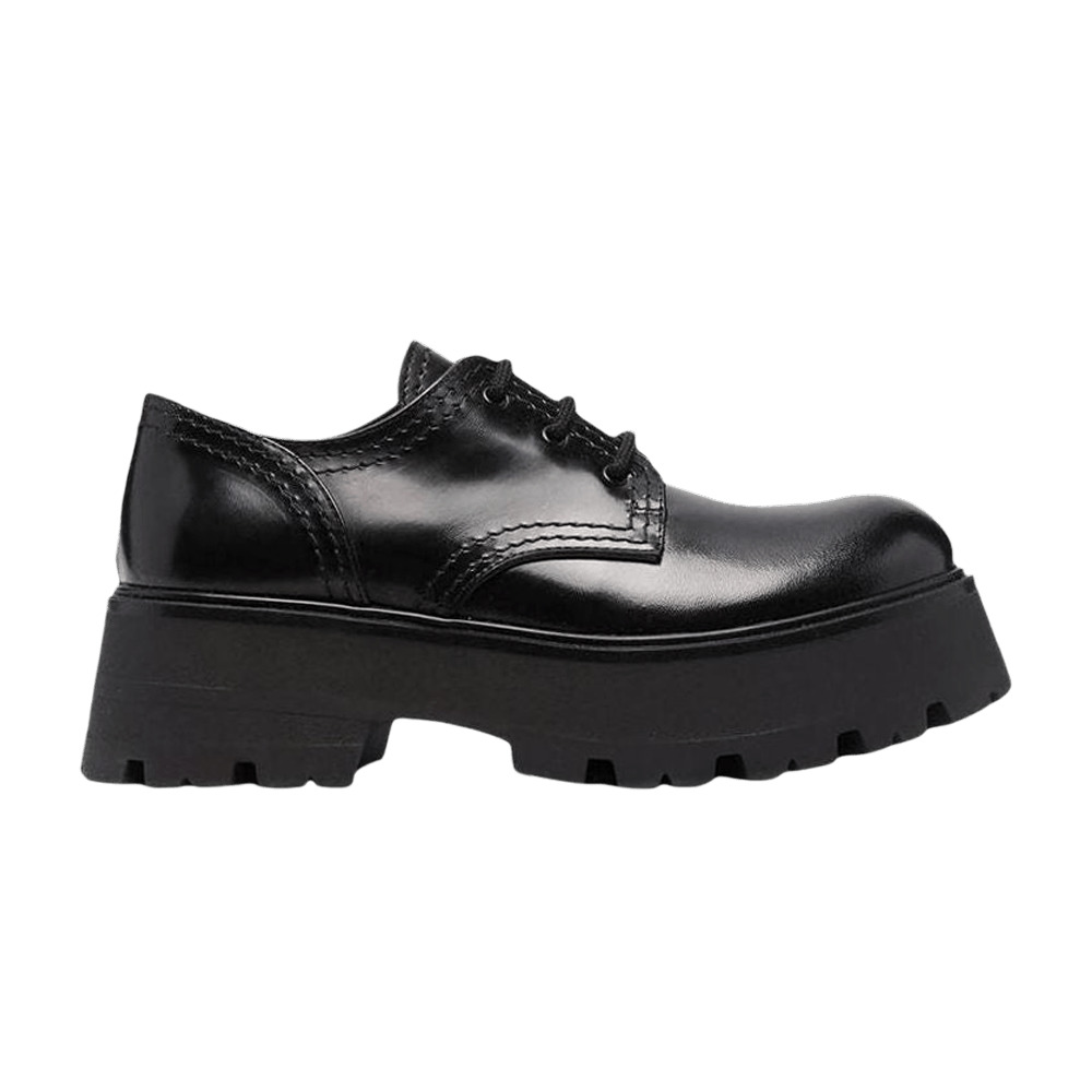 Alexander McQueen Wmns Lace-Up Derby 'Black' - 1