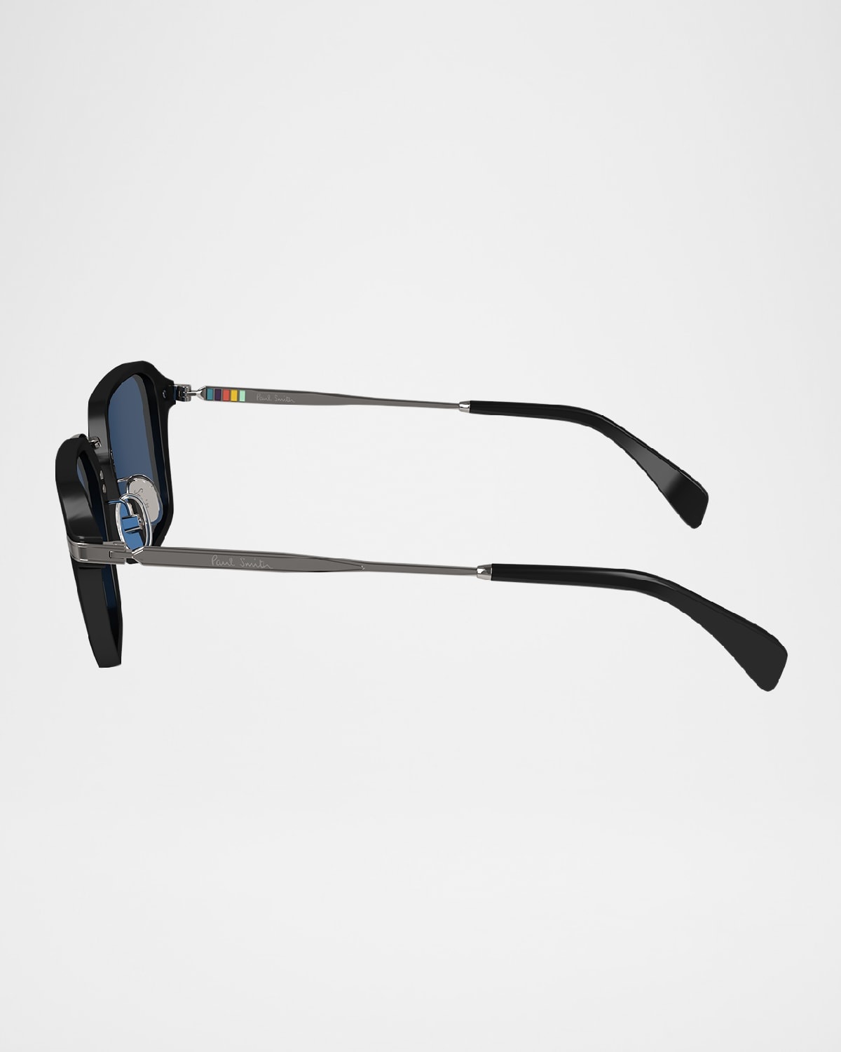 Men's Kean Acetate and Metal Rectangle Sunglasses - 4