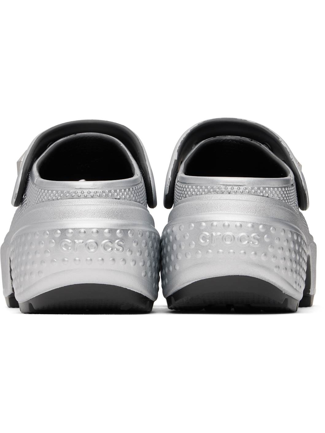 Silver Stomp Metallic Slip-on Loafers - 2